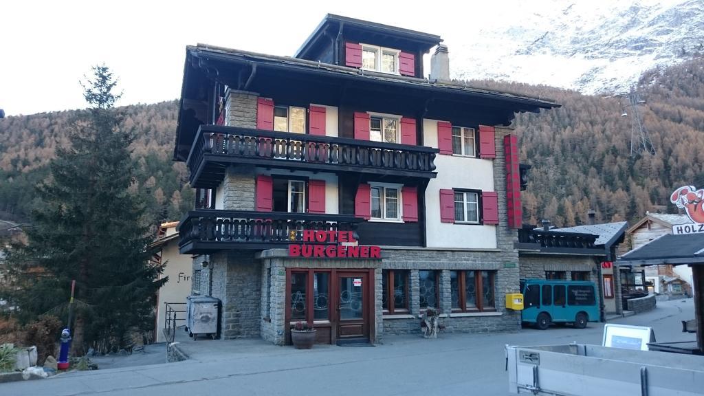 Hotel Burgener Saas Fee Dış mekan fotoğraf